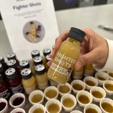 Load image into Gallery viewer, Ginger -  27g organic cold pressed ginger in every bottle, 6 or 12 x 60ml