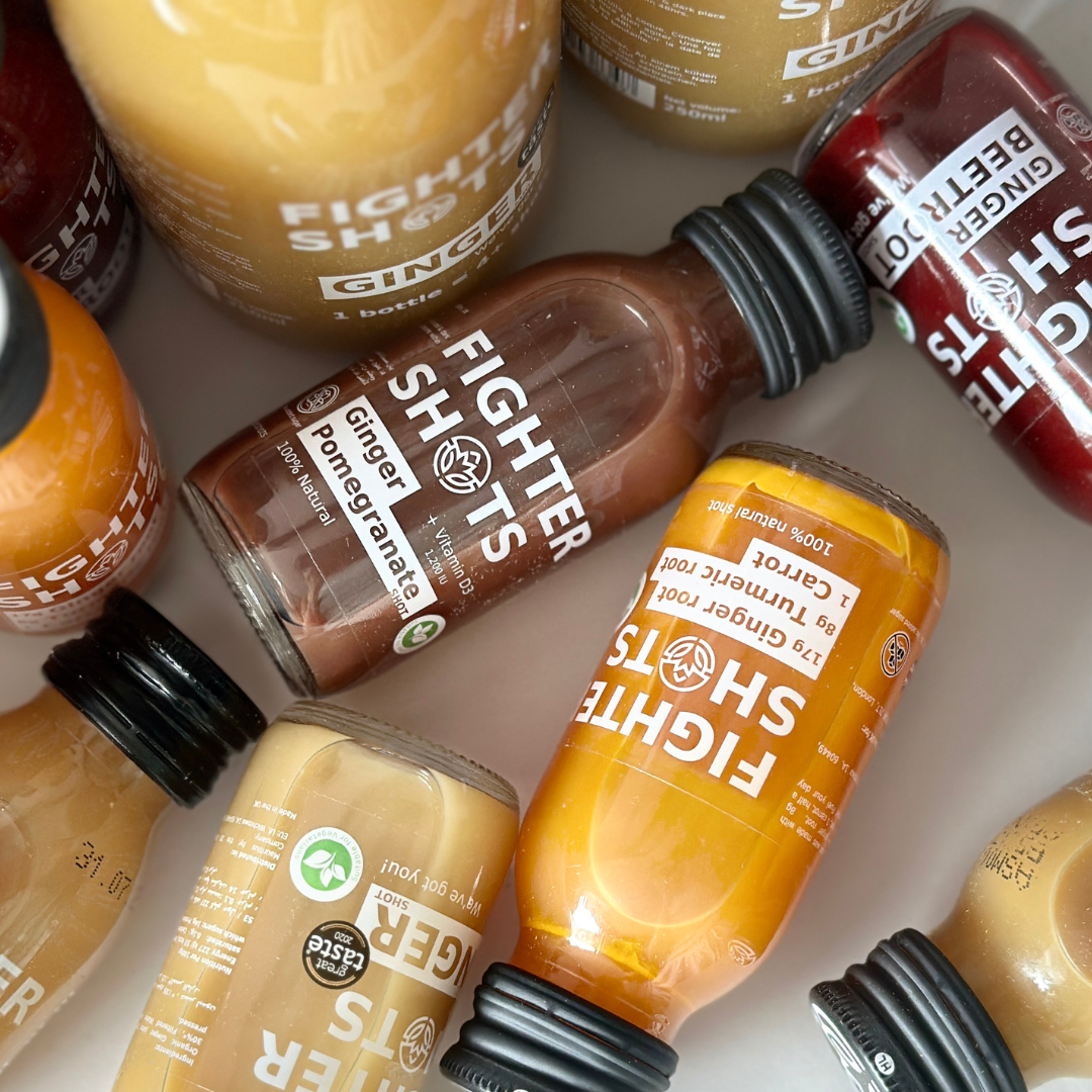 Fighter Shots Ginger + Pomegranate Shot + Vitamin D