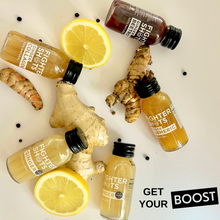 Load image into Gallery viewer, Ginger -  27g organic cold pressed ginger in every bottle, 6 or 12 x 60ml