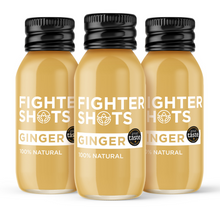 Load image into Gallery viewer, Ginger -  27g organic cold pressed ginger in every bottle, 6 or 12 x 60ml