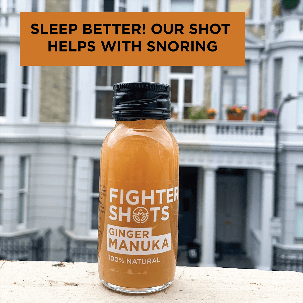 Fighter Shots Ginger + TURMERIC 6 or 12x 60ml