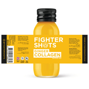 Ginger + Marine Collagen 3,000mg, 6 or 12 x 60ml