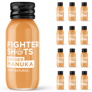 Ginger + Manuka Honey 6 or 12x 60ml