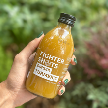 Load image into Gallery viewer, Fighter Shots 100% Natural Turmeric Dosing bottle - 250ml