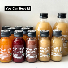 Load image into Gallery viewer, Fighter Shots 100% VEGAN Ginger + Beetroot, 6 or 12 x 60ml