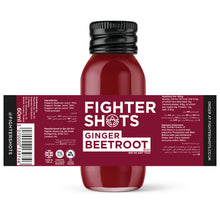 Load image into Gallery viewer, Fighter Shots 100% VEGAN Ginger + Beetroot, 6 or 12 x 60ml