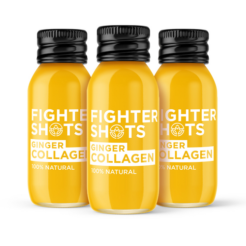 Ginger + Marine Collagen 3,000mg, 6 or 12 x 60ml
